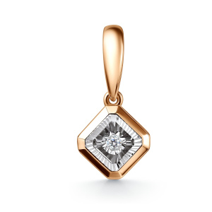 Подвеска из золота с бриллиантами