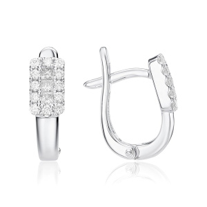 Серьги из золота Premium