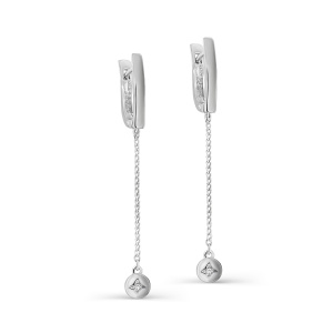 Серьги из серебра