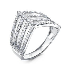 Кольцо из золота с бриллиантами