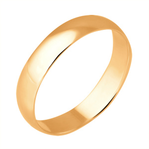 Обручальное кольцо из золота