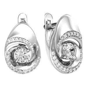 Серьги из серебра