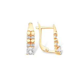 Серьги из золота