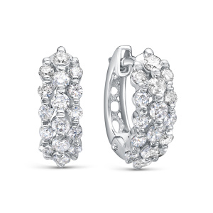 Серьги из золота с бриллиантами