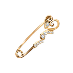 Брошь из золота