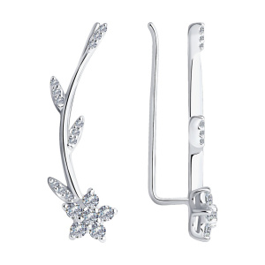 Серьги из серебра