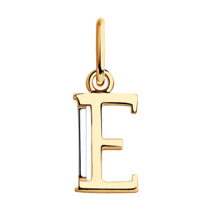 Буква из золота