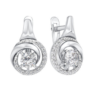 Серьги из серебра