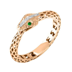 Кольцо из золота с бриллиантами