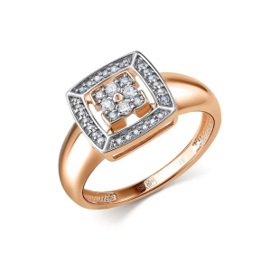 Кольцо из золота с бриллиантами