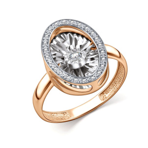 Кольцо из золота с бриллиантами