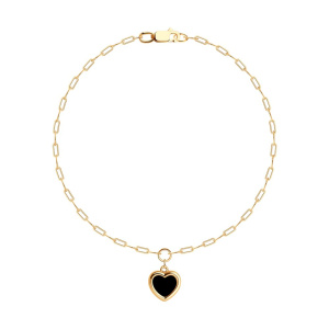 Браслет из золота с полудрагоценными вставками