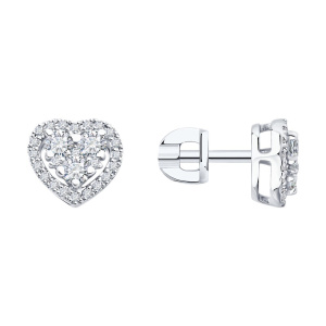 Серьги из золота с бриллиантами