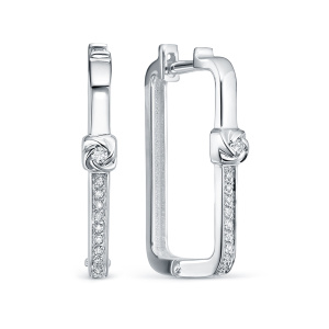 Серьги из золота с бриллиантами