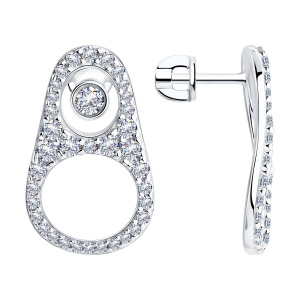 Серьги из серебра