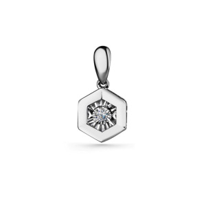 Подвеска из золота с бриллиантами