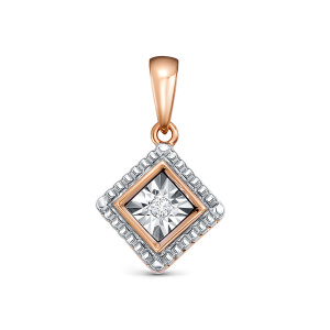 Подвеска из золота с бриллиантами