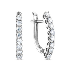 Серьги из золота с бриллиантами