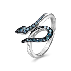 Кольцо из золота с бриллиантами