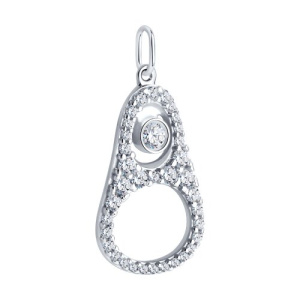 Подвеска из серебра