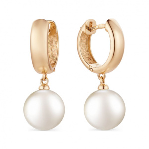 Серьги из золота с полудрагоценными вставками