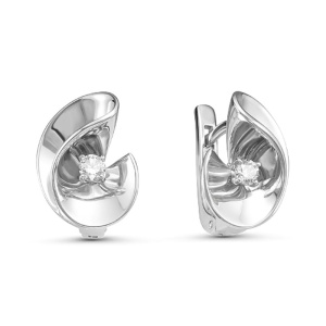 Серьги из золота с бриллиантами