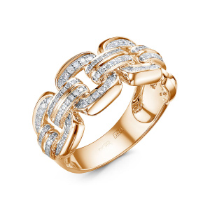 Кольцо из золота с бриллиантами