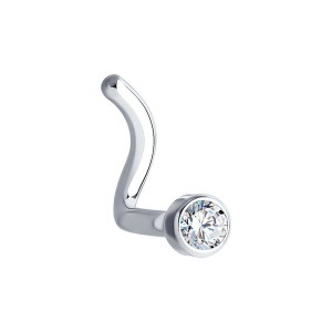 Пирсинг из белого золота