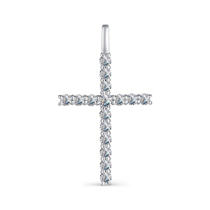 Крест из золота с бриллиантами