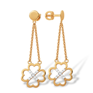 Серьги из золота