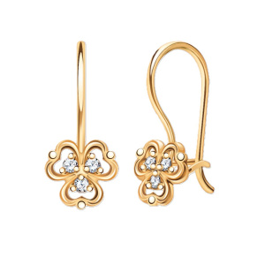 Серьги из золота