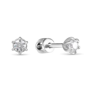 Серьги из золота с бриллиантами