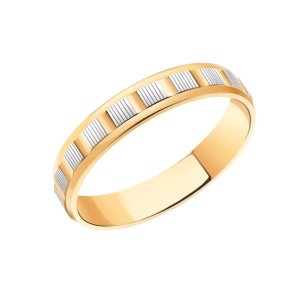 Обручальное кольцо из золота