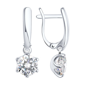 Серьги из серебра