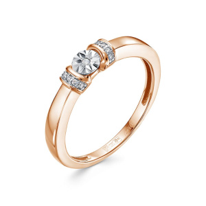 Кольцо из золота с бриллиантами