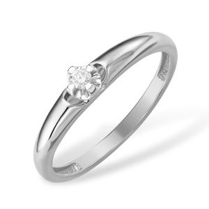 Кольцо из золота с бриллиантами