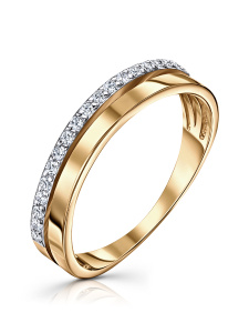 Кольцо из золота с бриллиантами