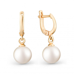 Серьги из золота с полудрагоценными вставками