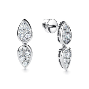 Серьги из золота Premium