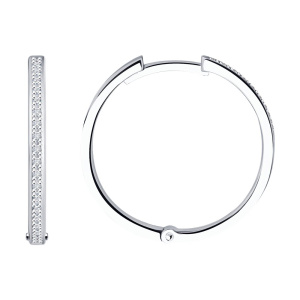 Серьги из золота с бриллиантами