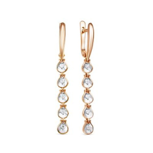 Серьги из золота с бриллиантами