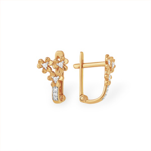 Серьги из золота