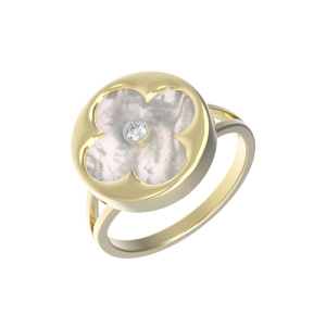 Кольцо из золота Premium