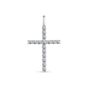 Крест из золота с бриллиантами