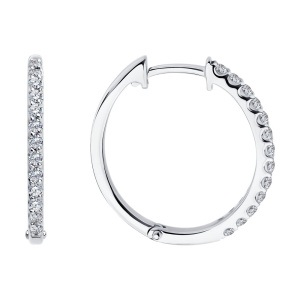 Серьги из золота с бриллиантами