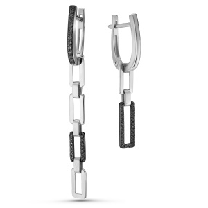 Серьги из золота с бриллиантами