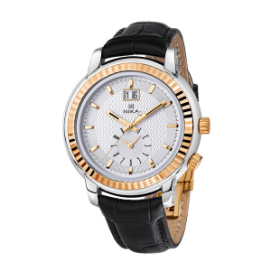 Часы из серебра с золотом