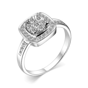 Кольцо из золота с бриллиантами