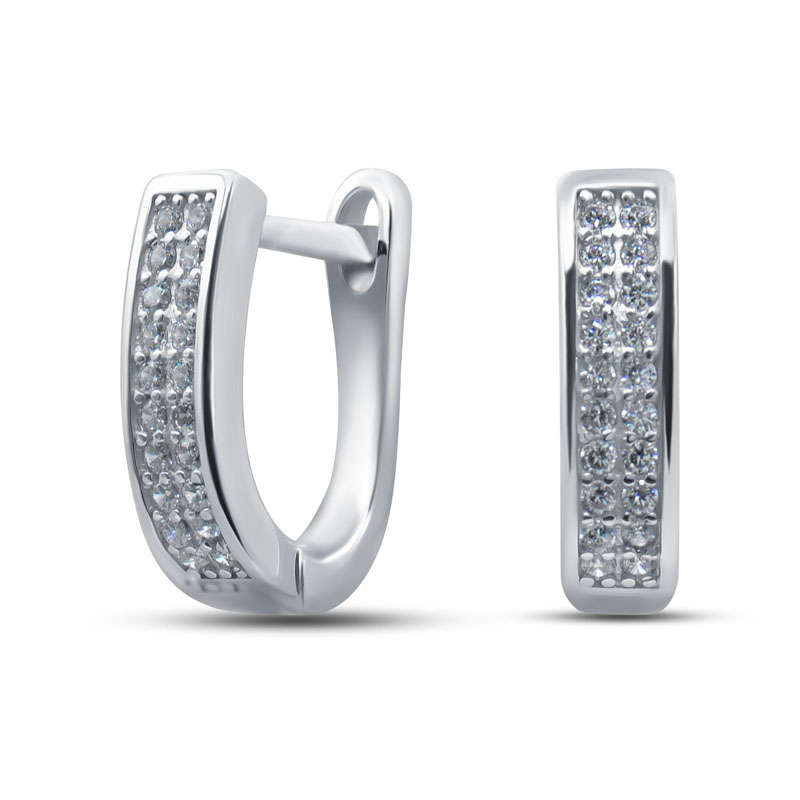 Серьги из серебра