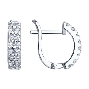 Серьги из серебра